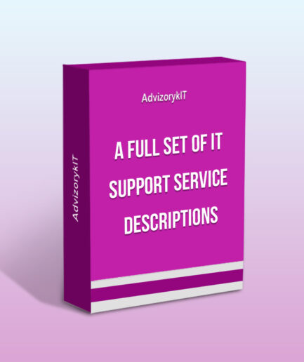 A Full Set Of IT Support Service Descriptions