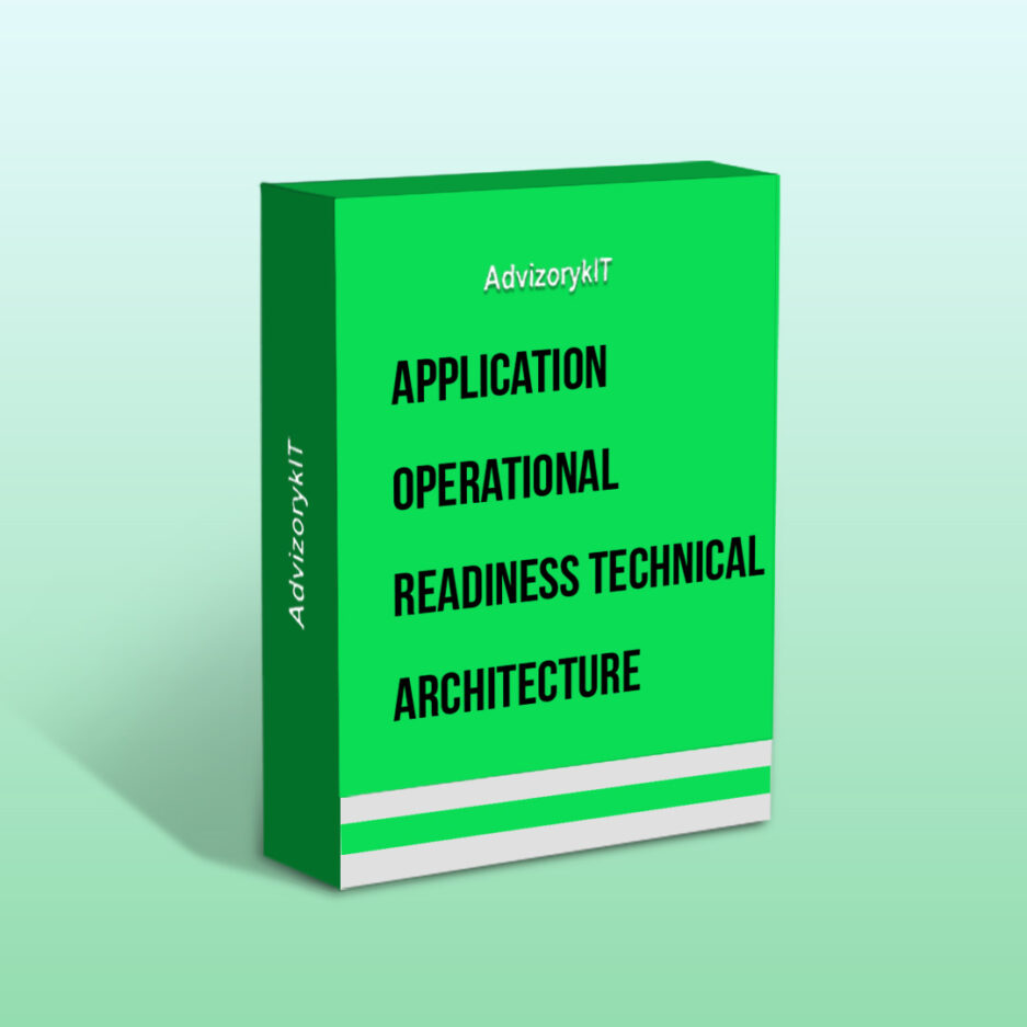 Application Operational Readiness Technical Architecture