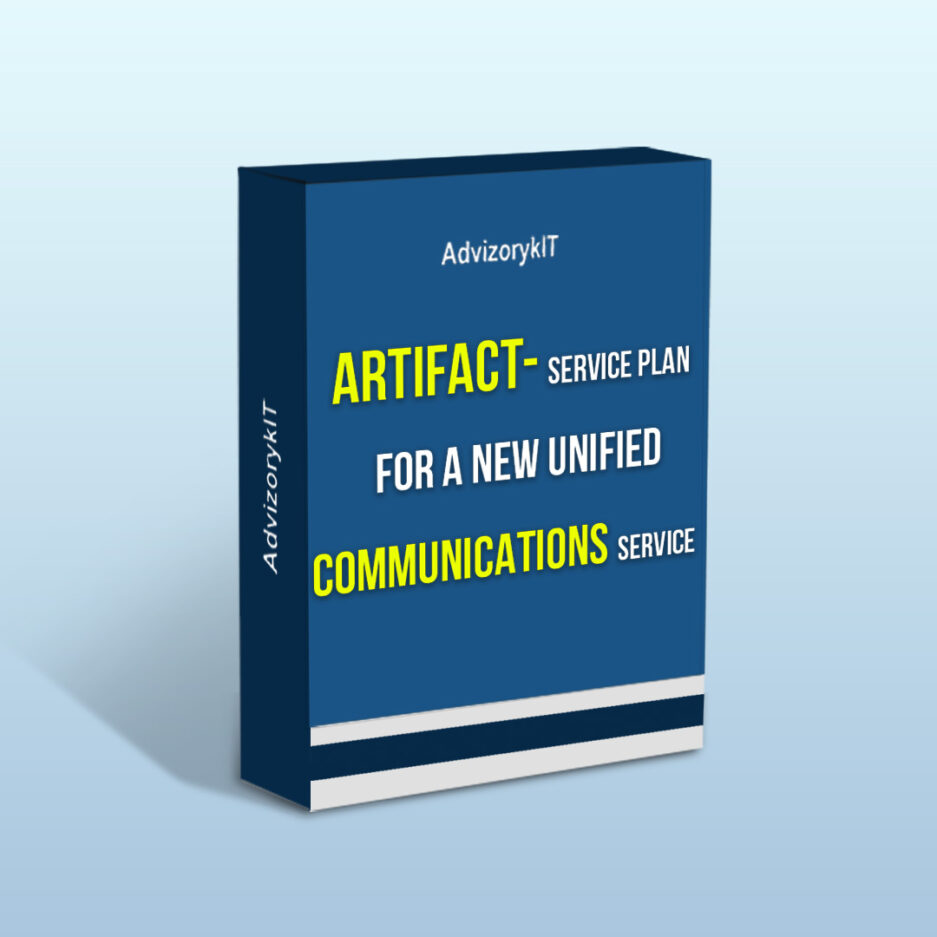 Artifact – Service Plan For A New Unified Communications Service