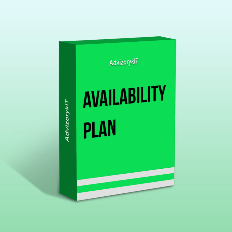 Availability Plan