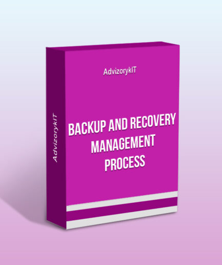 Backup and Recovery Management Process