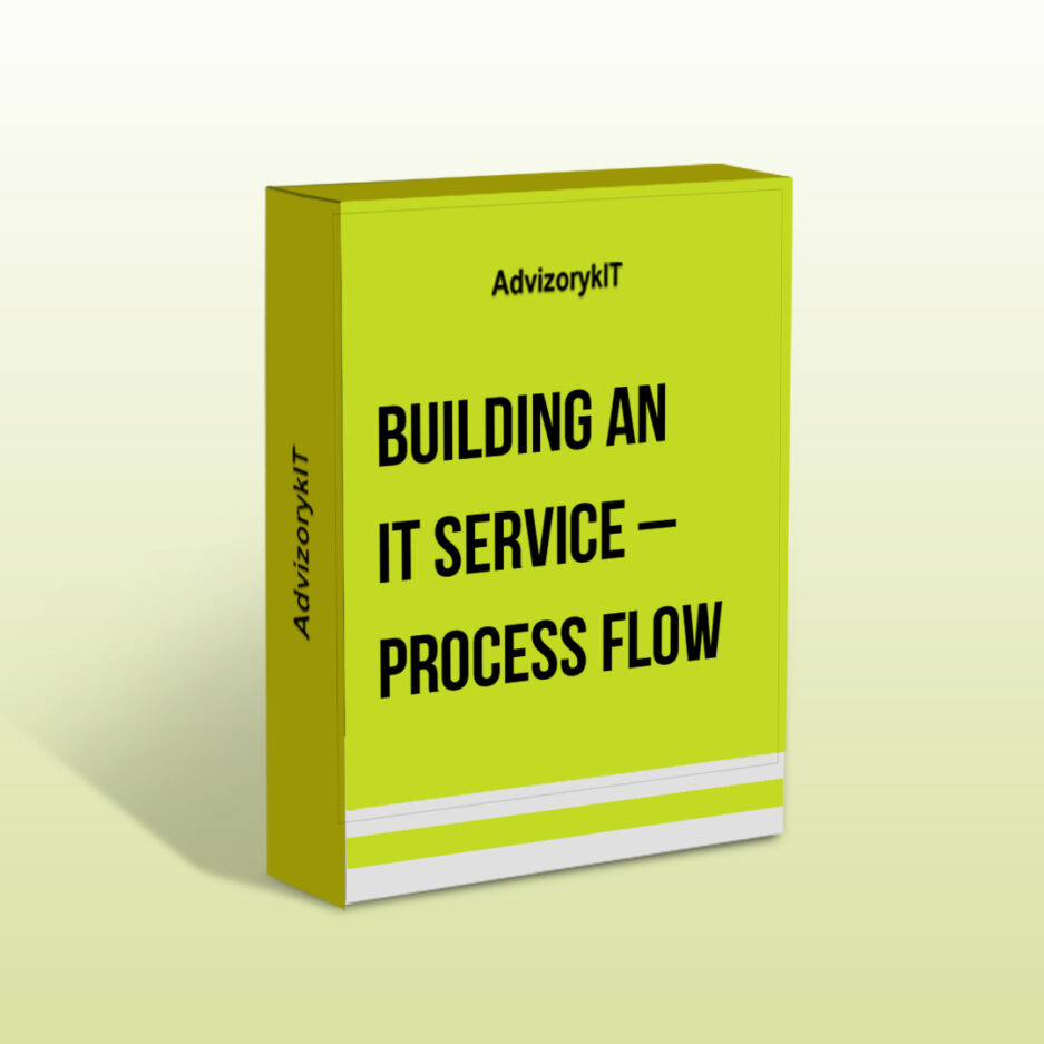 Building An IT Service – Process Flow