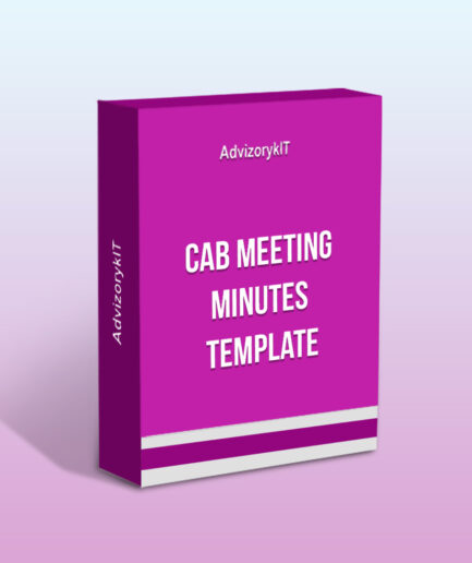 CAB Meeting Minutes Template