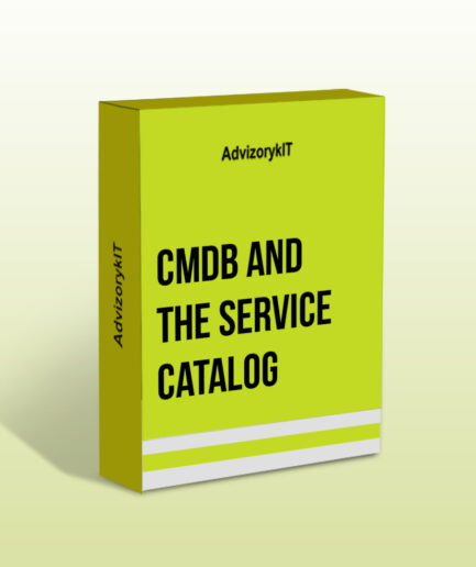 CMDB And The Service Catalog