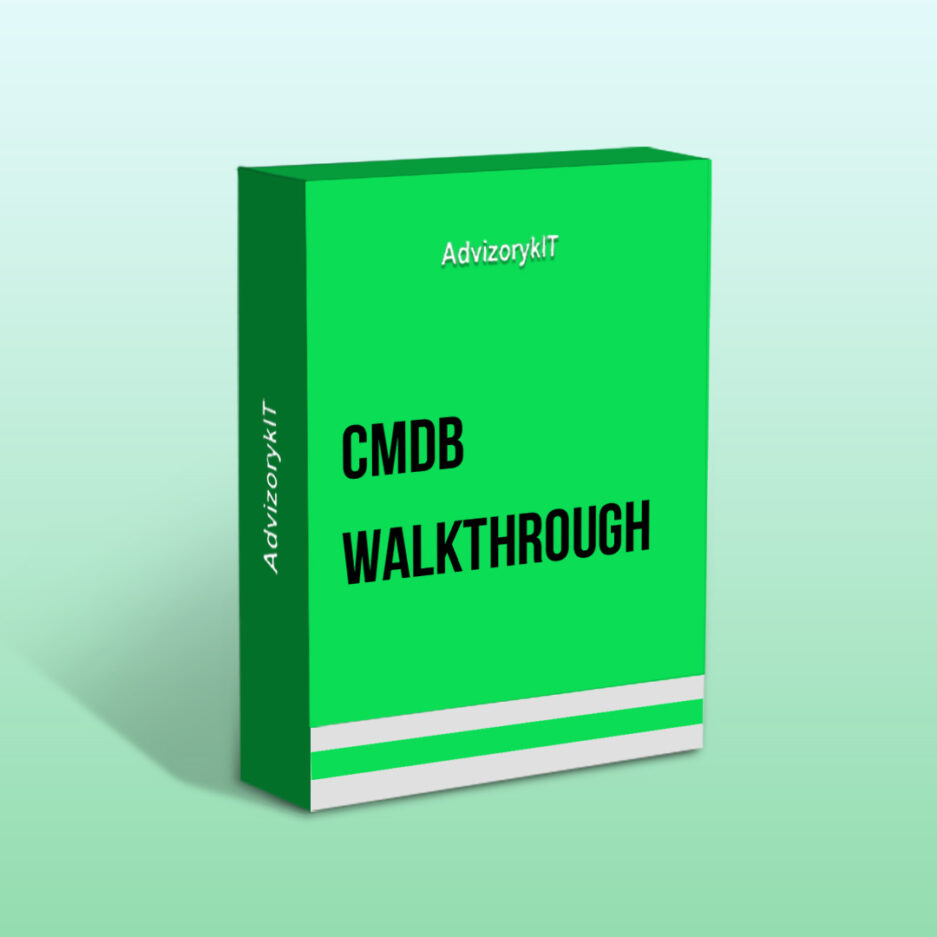 CMDB Walkthrough