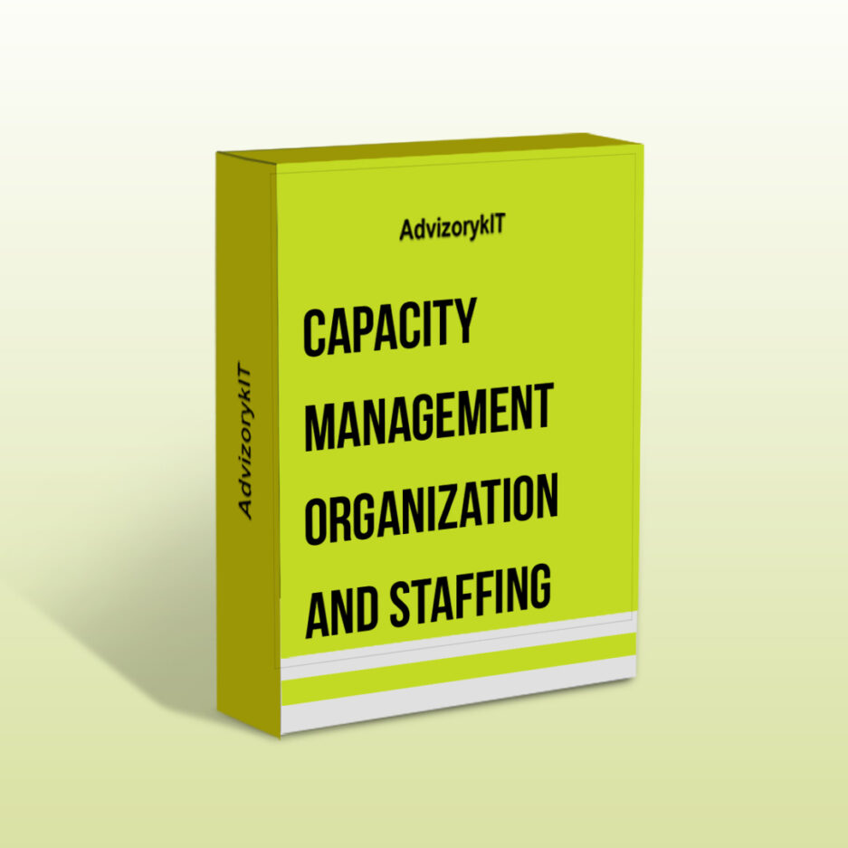 Capacity Management Organization and Staffing