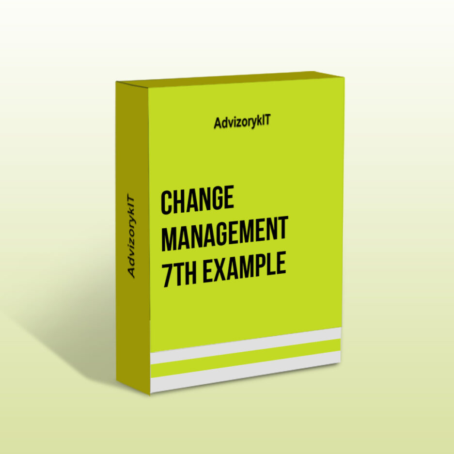 Change Management 7th Example