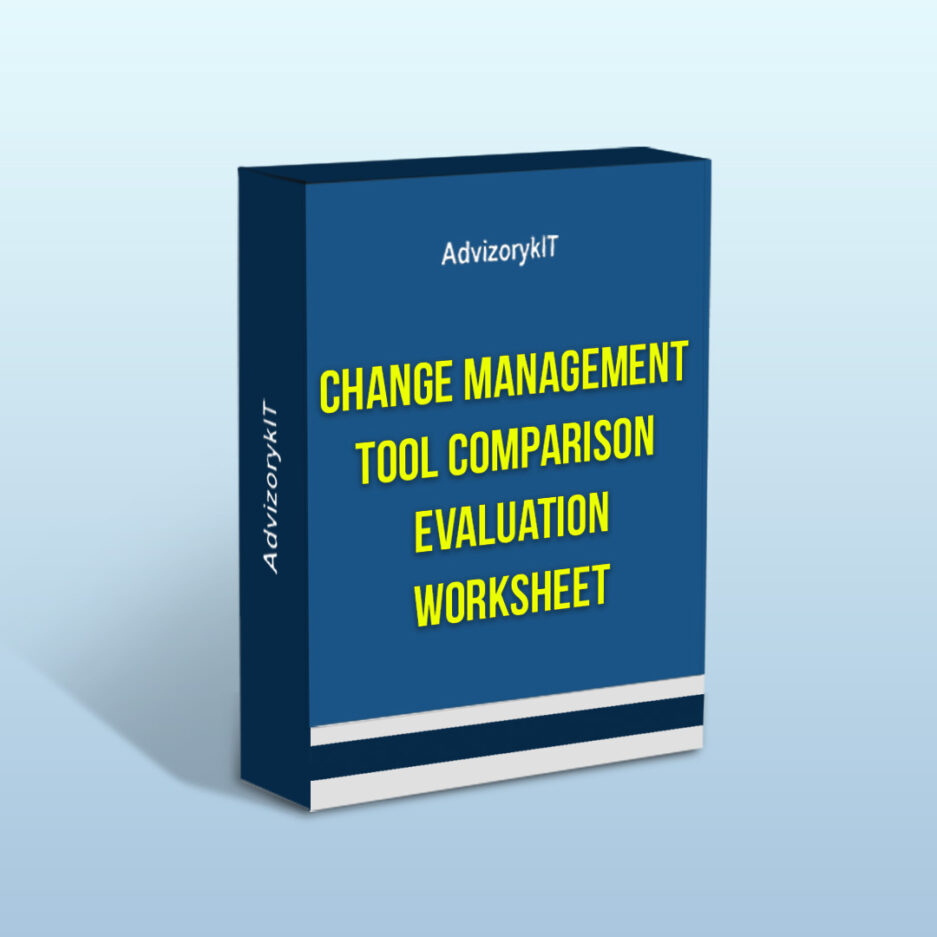 Change Management Tool Comparison Evaluation Worksheet