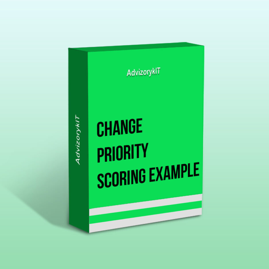 Change Priority Scoring Example