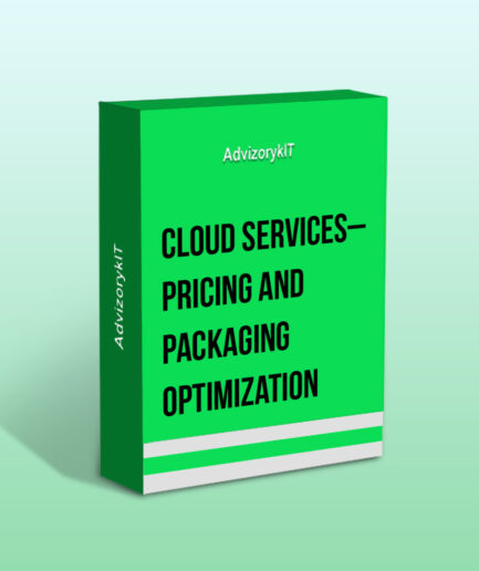 Cloud Services – Pricing and Packaging Optimization