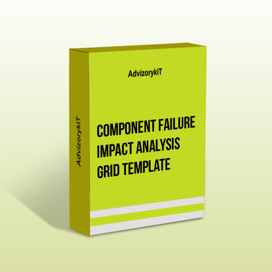 Component Failure Impact Analysis Grid Template