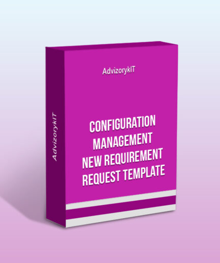 Configuration Management New Requirement Request Template