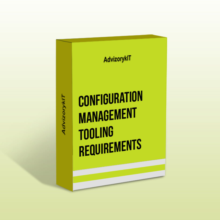 Configuration Management Tooling Requirements