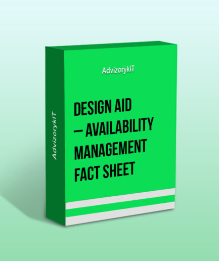 Design Aid – Availability Management Fact Sheet