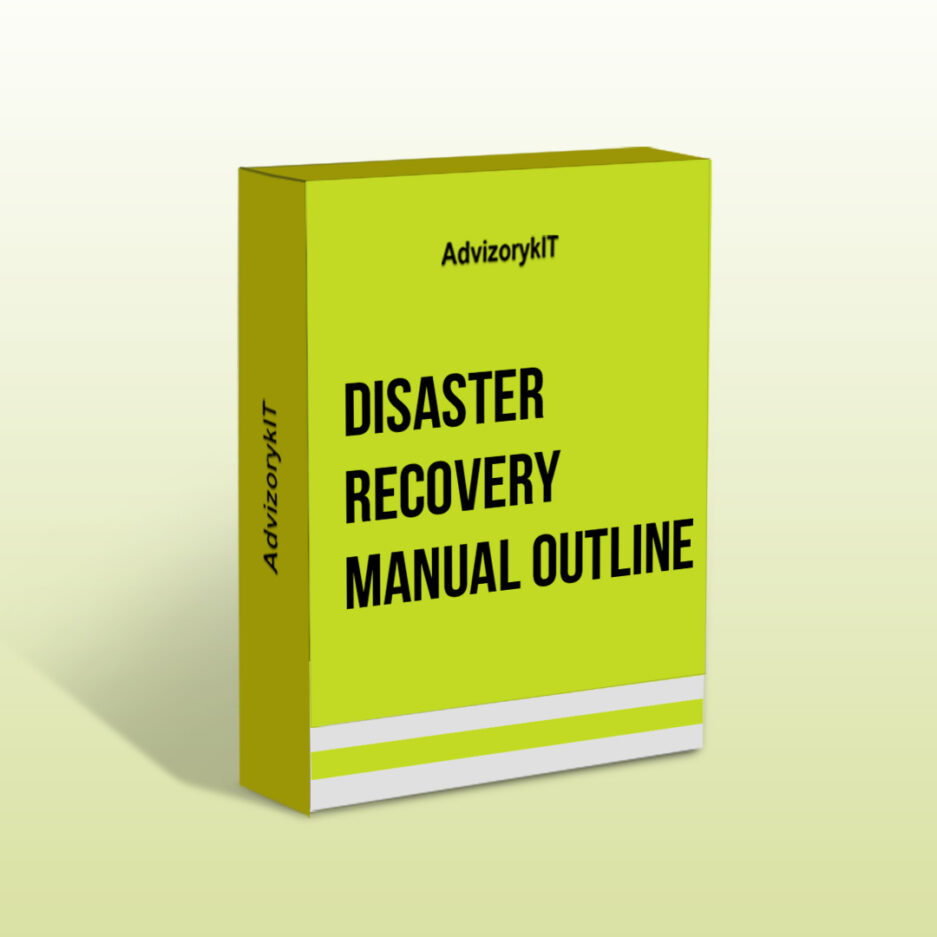 Disaster Recovery Manual Outline