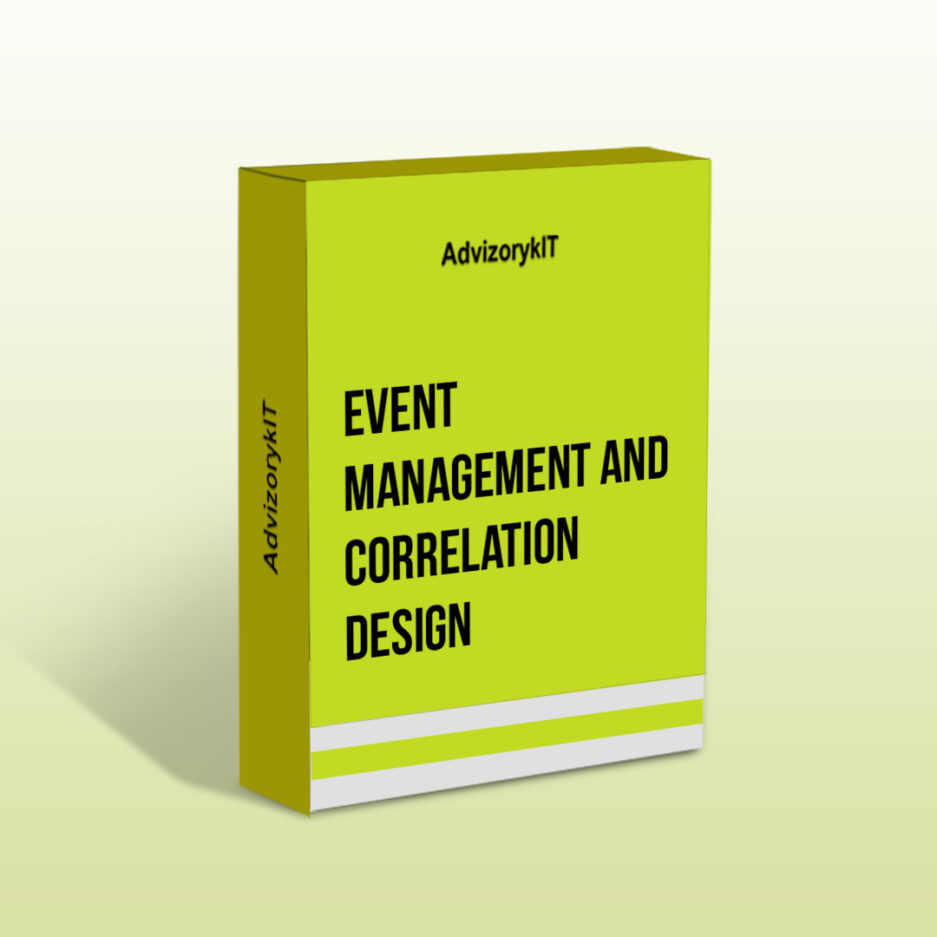 Event Management and Correlation Design