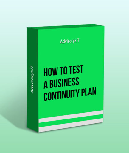 How To Test A Business Continuity Plan