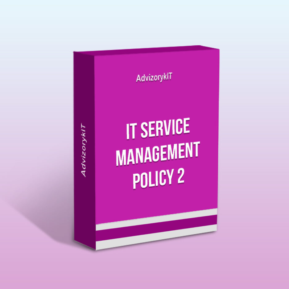 IT Service Management Policy 2