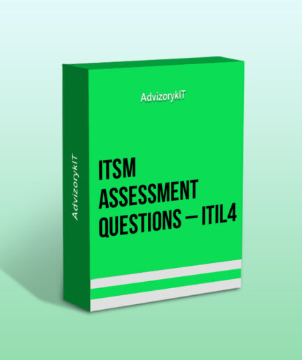 ITSM Assessment Questions – ITIL4