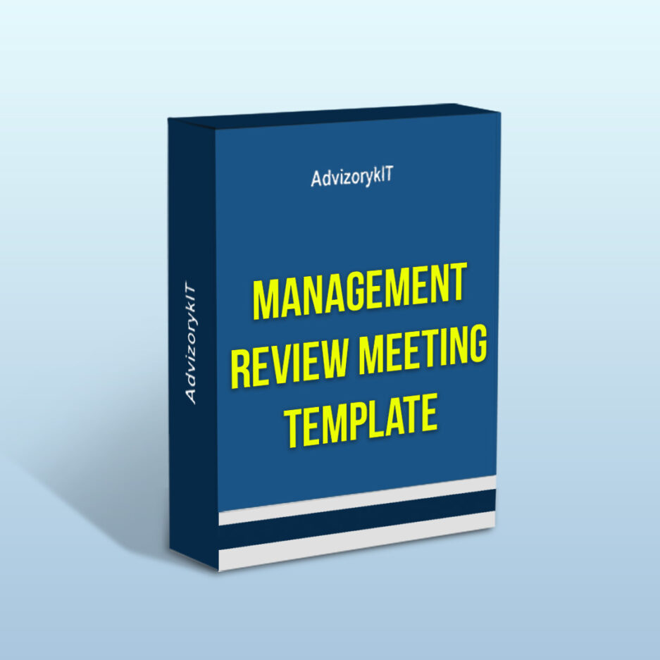 Management Review Meeting Template