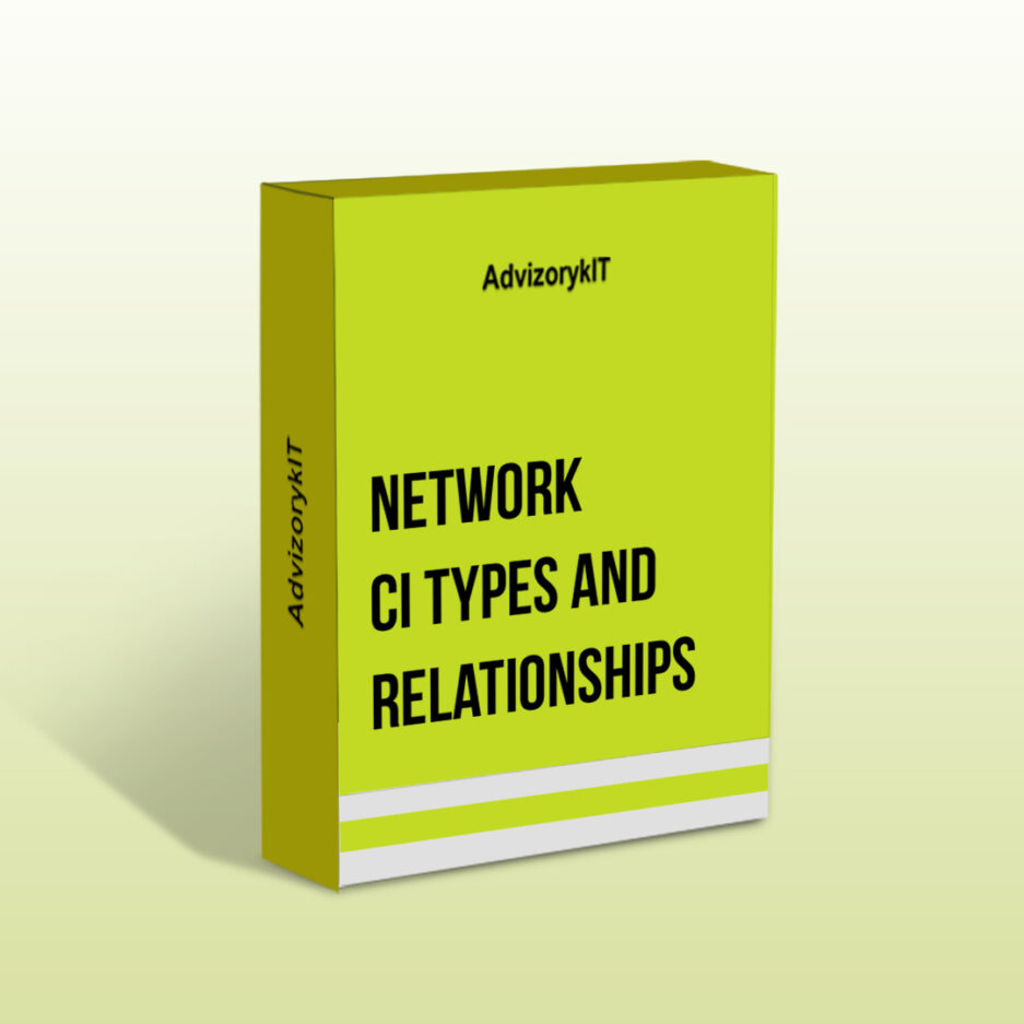 Network CI Types And Relationships