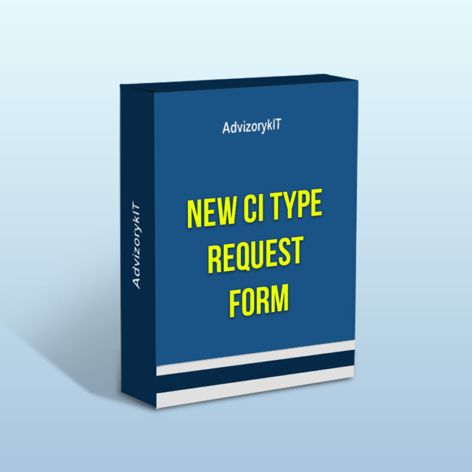 New CI Type Request Form