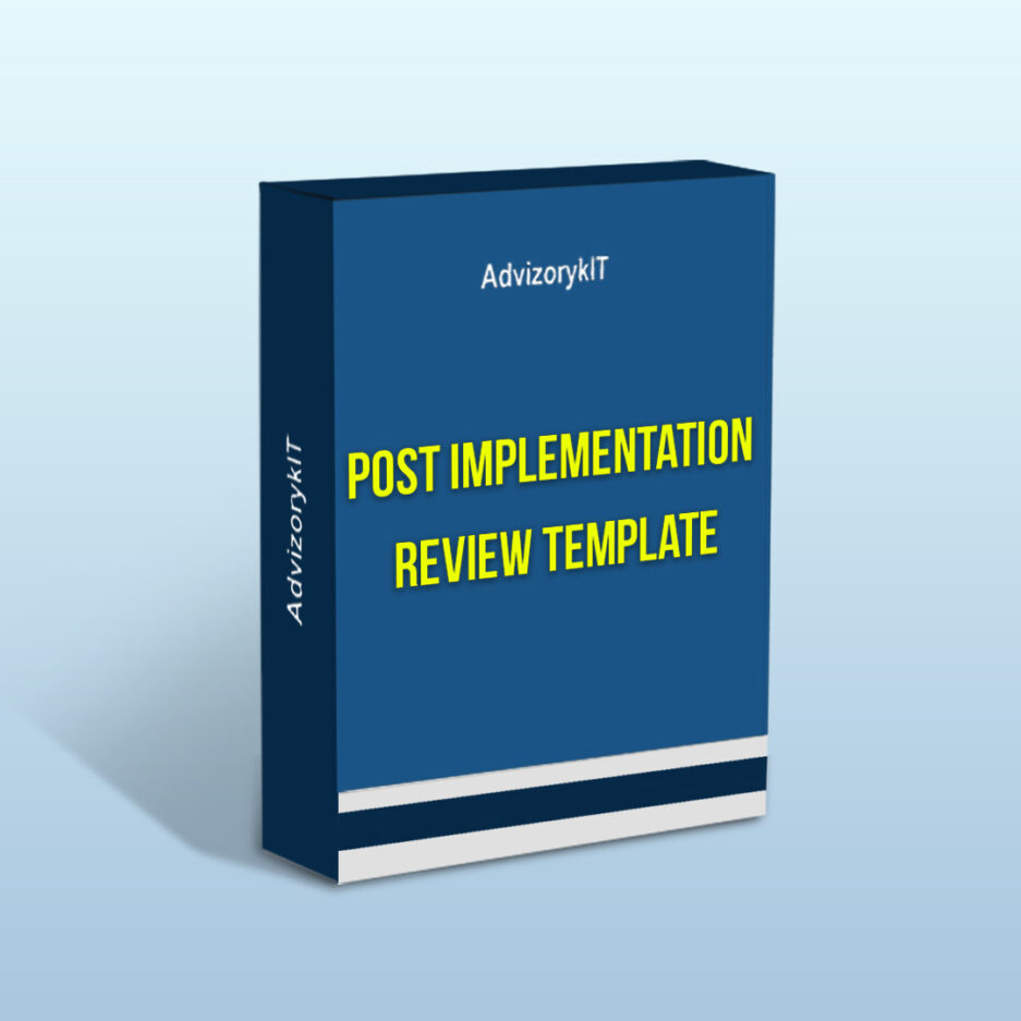 Post Implementation Review Template