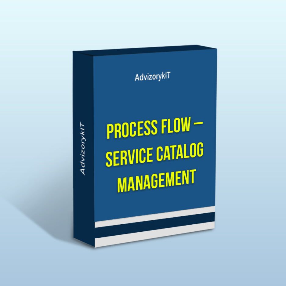 Process Flow – Service Catalog Management