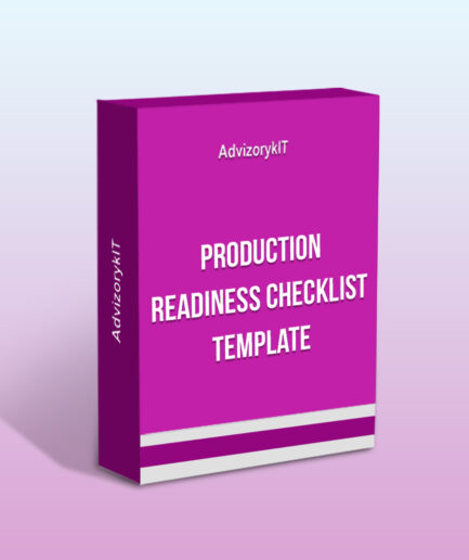 Production Readiness Checklist Template