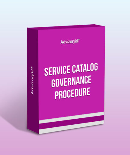 Service Catalog Governance Procedure