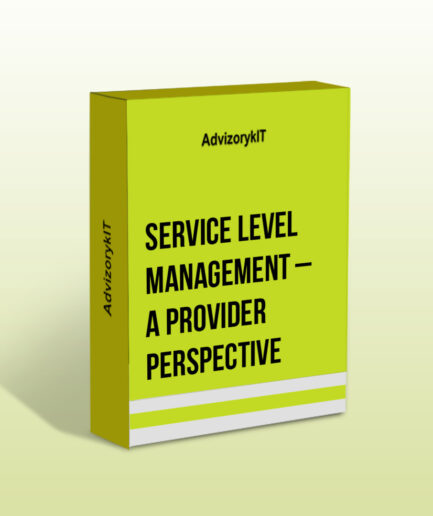 Service Level Management – A Provider Perspective