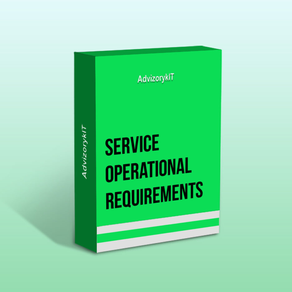 Service Operational Requirements