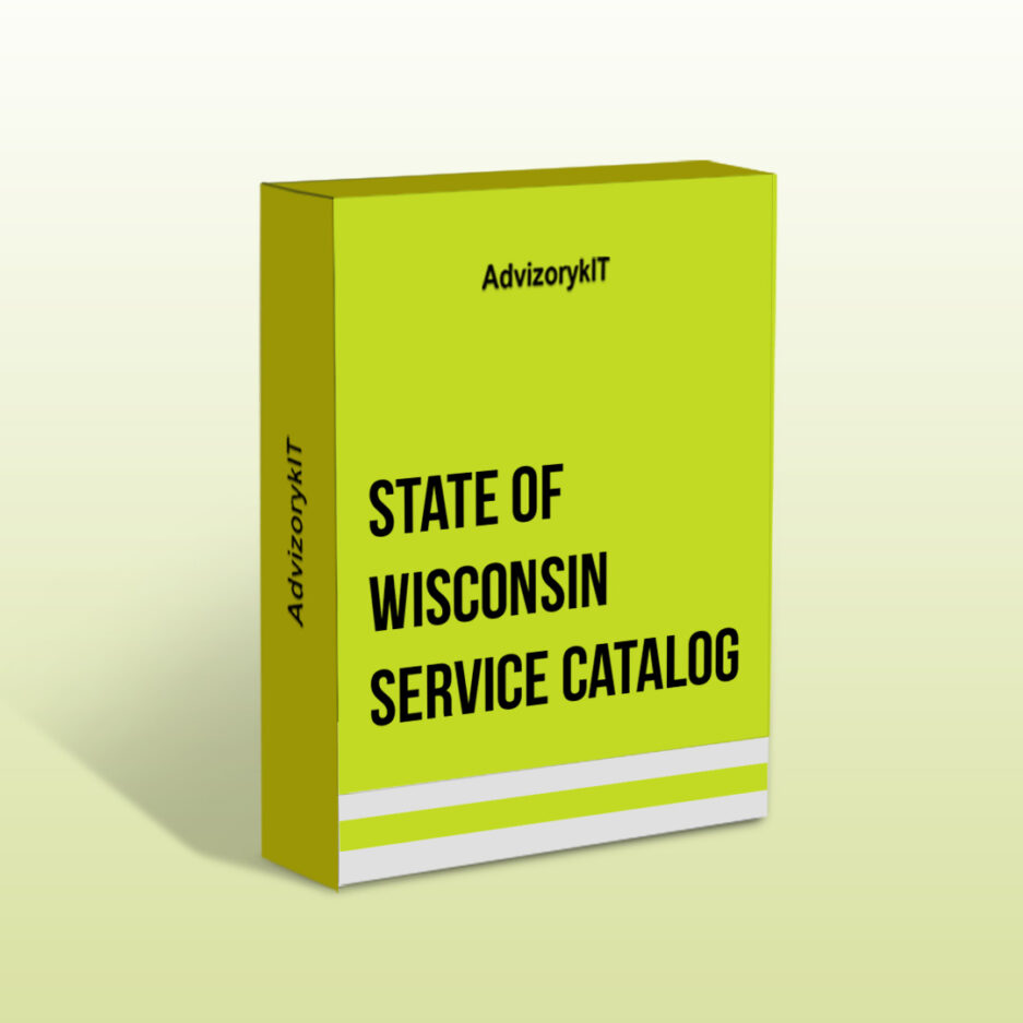 State Of Wisconsin Service Catalog