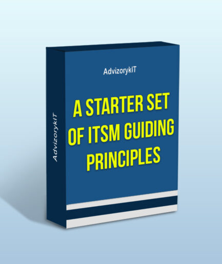 A Starter Set Of ITSM Guiding Principles