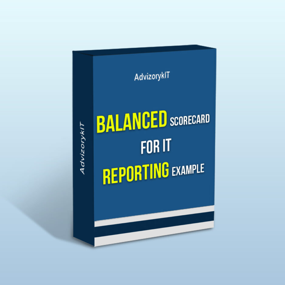 Balanced Scorecard For IT Reporting Example