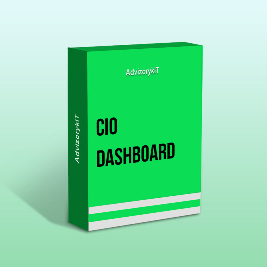 CIO dashboard corporate approach