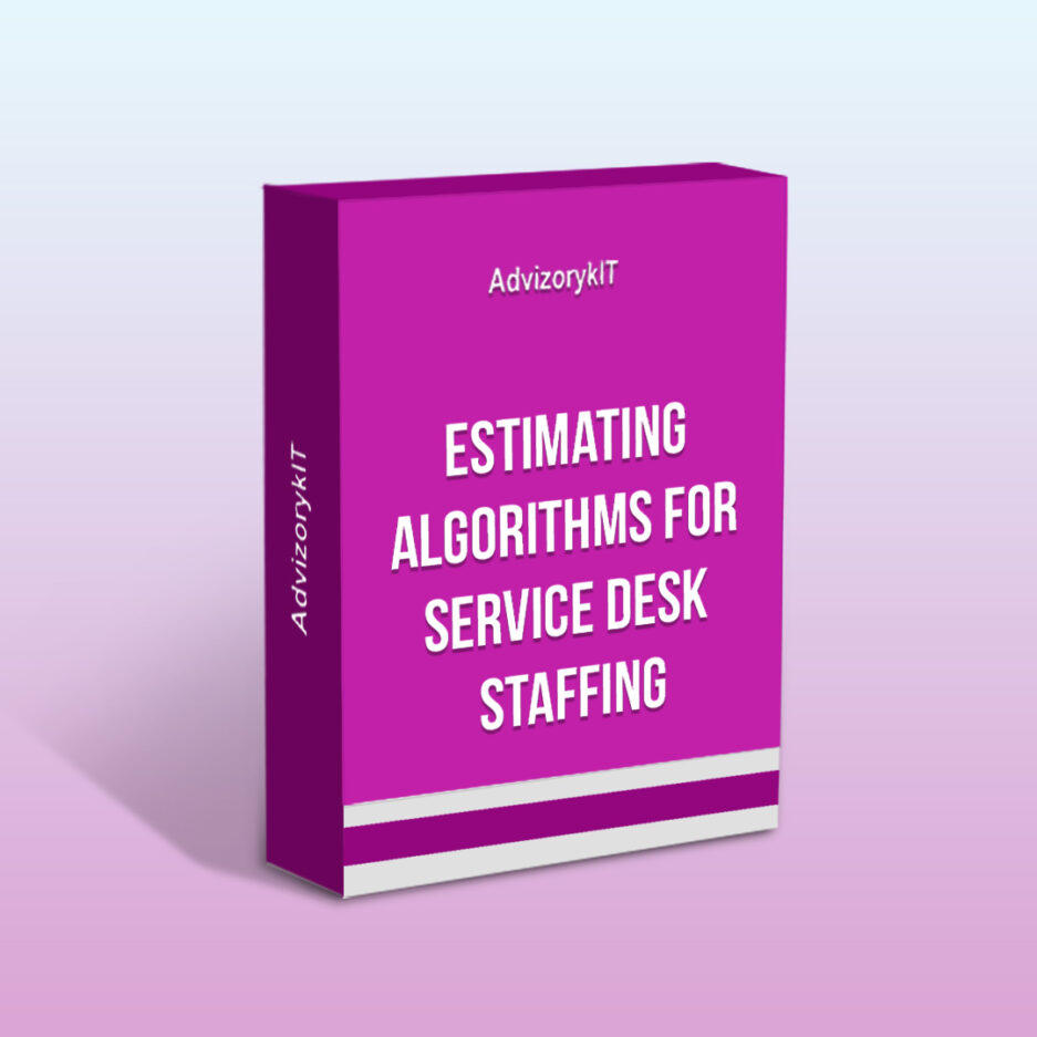 Estimating Algorithms For Service Desk Staffing