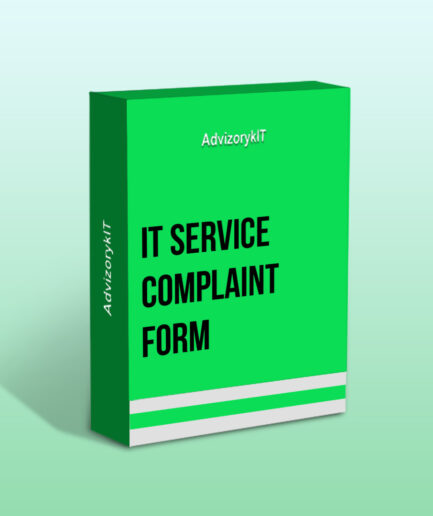 IT Service Complaint Form