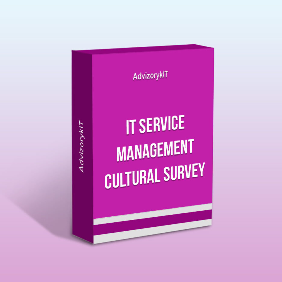 IT Service Management Cultural Survey