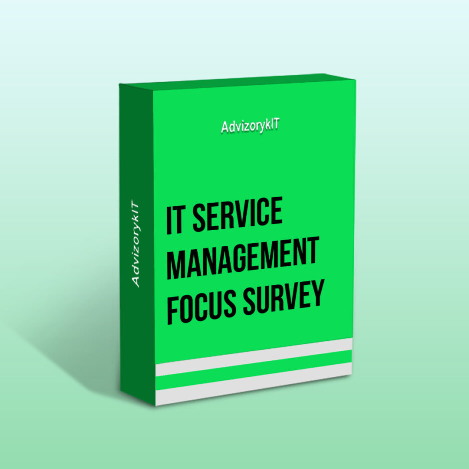 IT Service Management Focus Survey