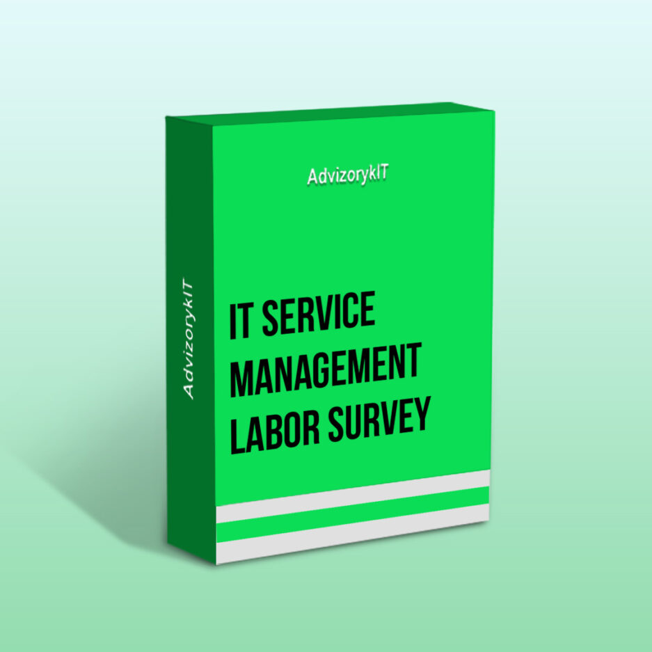 IT Service Management Labor Survey