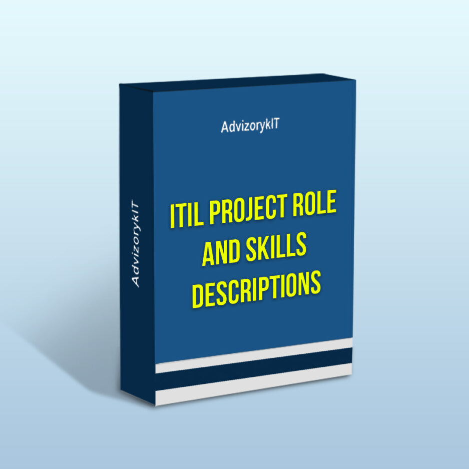 ITIL Project Role and Skills Descriptions