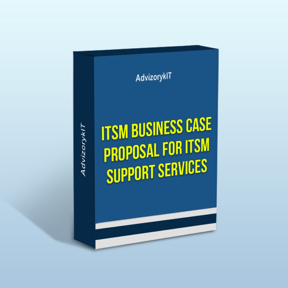 ITSM Business Case Proposal For ITSM Support Services