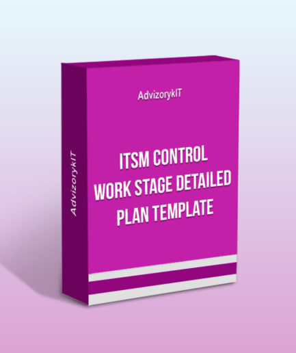 ITSM Control Work Stage Detailed Plan Template