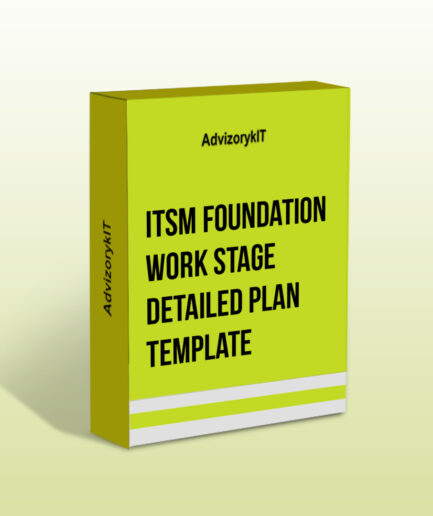 ITSM Foundation Work Stage Detailed Plan Template