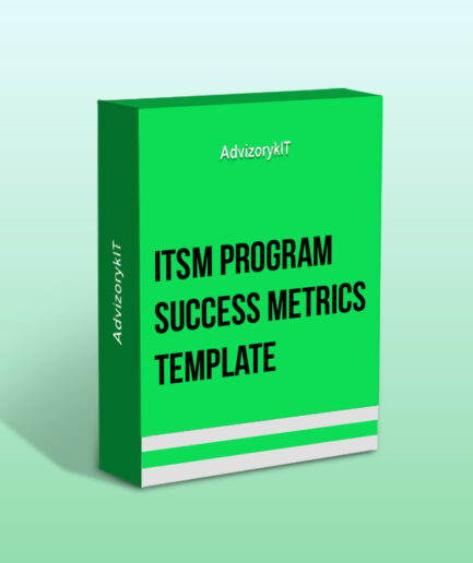 ITSM Program Success Metrics Template