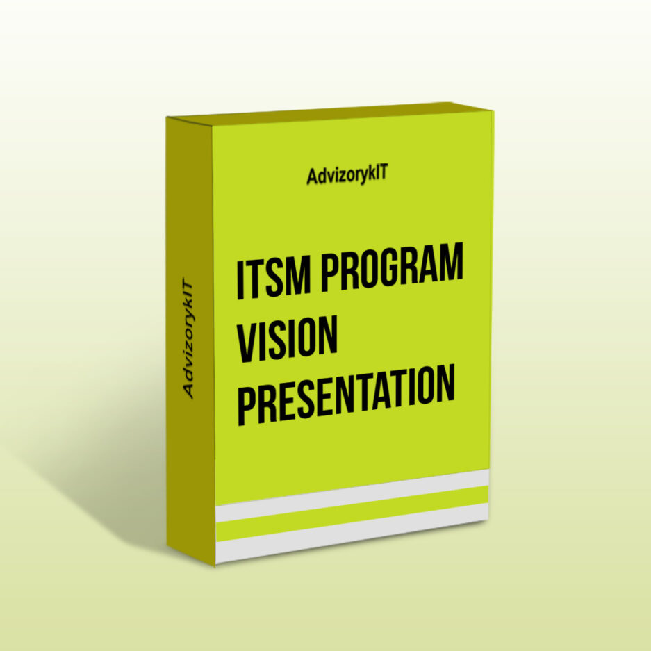 ITSM Program Vision Presentation