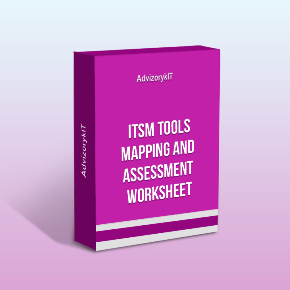 ITSM Tools Mapping and Assessment Worksheet