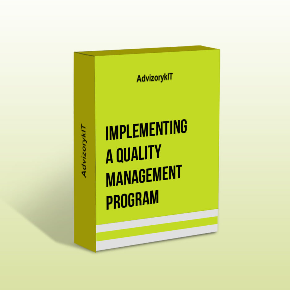 Implementing A Quality Management Program