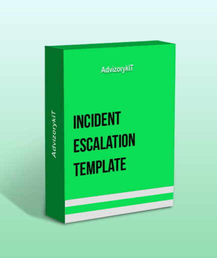 Incident Escalation Template